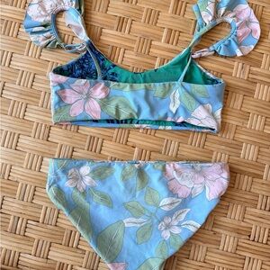 Maaji Floral Blue & Pink Bikini Set